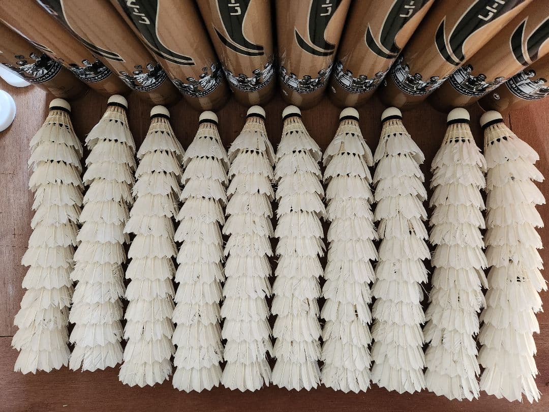 【第1種検定球】リーニン FA+500 中古シャトル 120球（10ダース）