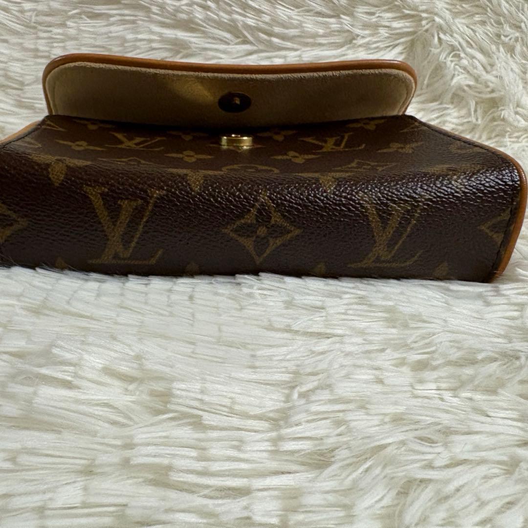 ルイヴィトン　フロランティーヌ　ウエストバッグ　モノグラム　ポシェット　カバン