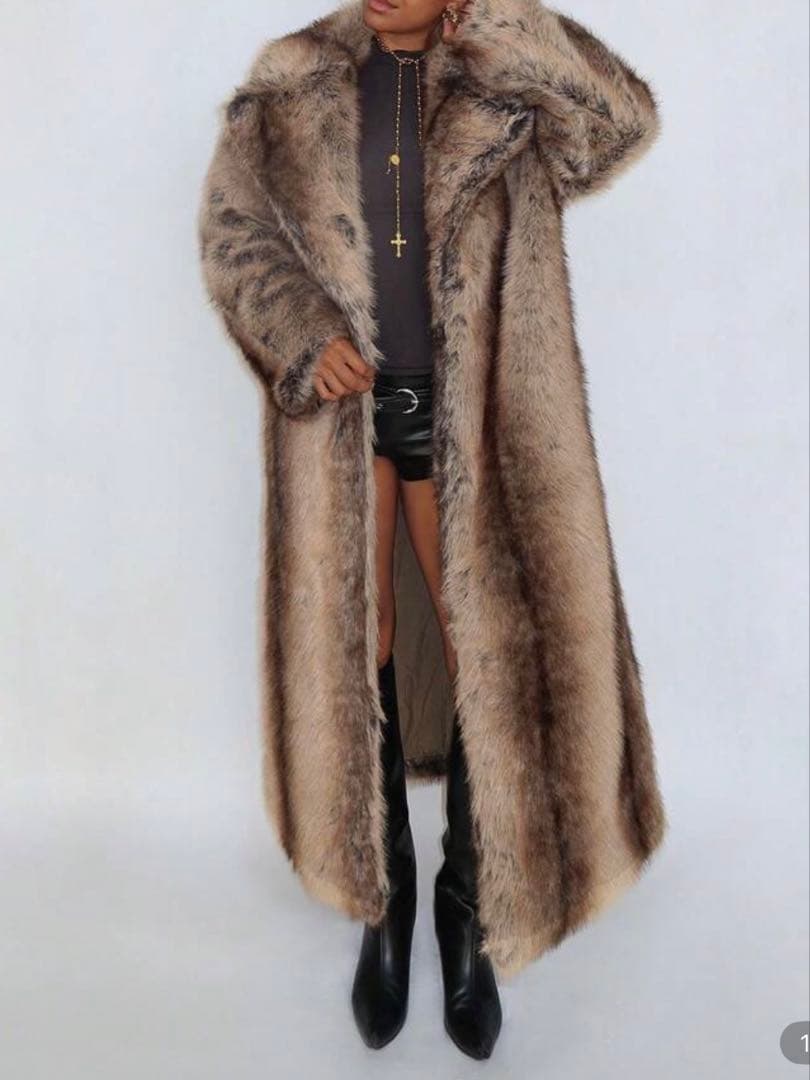 ファーロングコート ファーコート