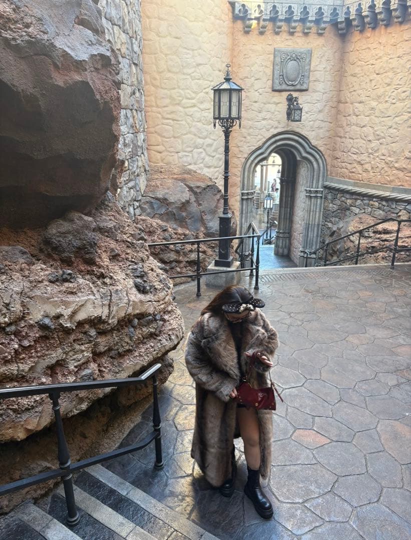 ファーロングコート ファーコート