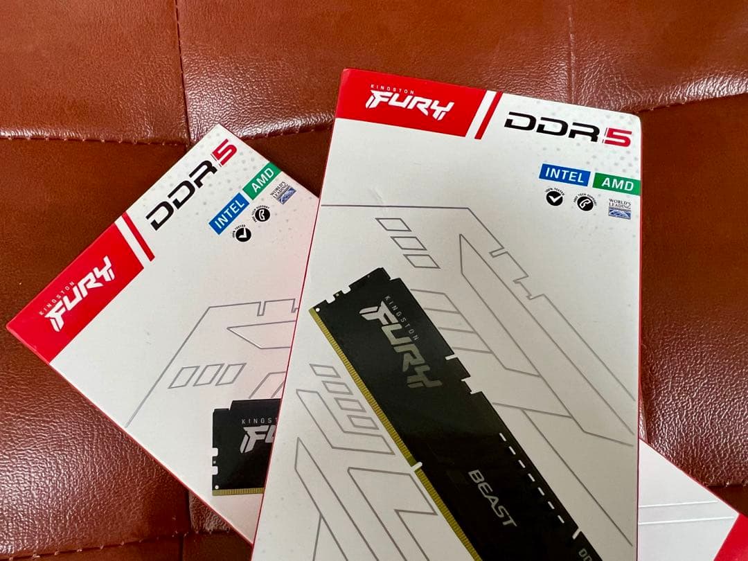 メモリー Kingston FURY Beast DDR5 16GBx2 5600MHz