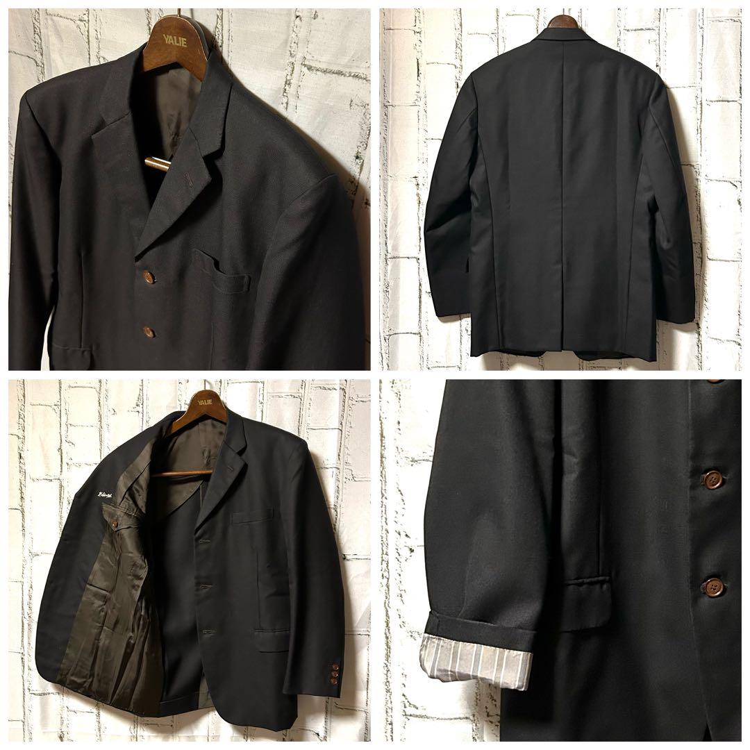 ヴィンテージ セットアップ 2ピース シングル スーツ 黒 成人式 菅田将暉