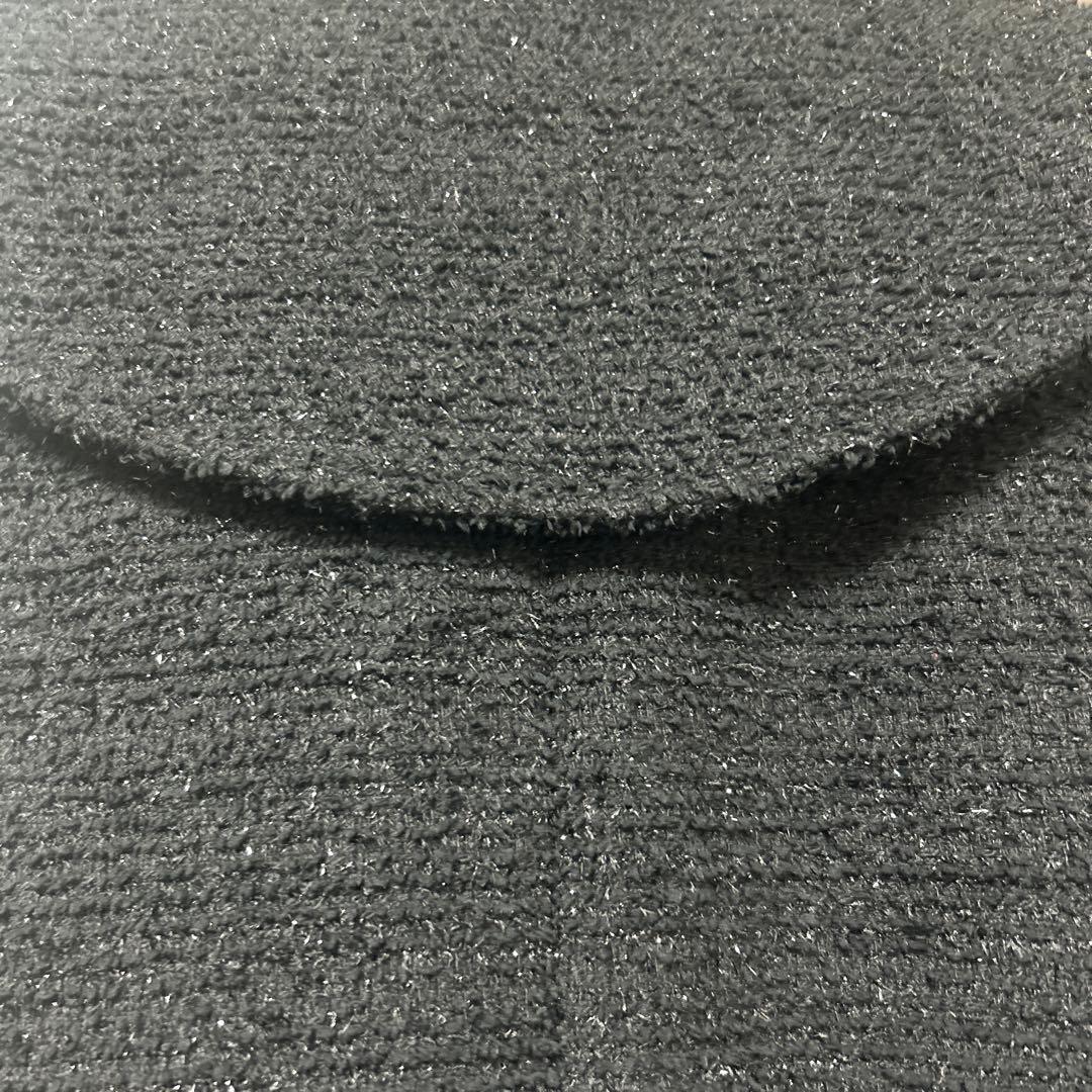 ella selectshop ビッグカラーツイードジレ