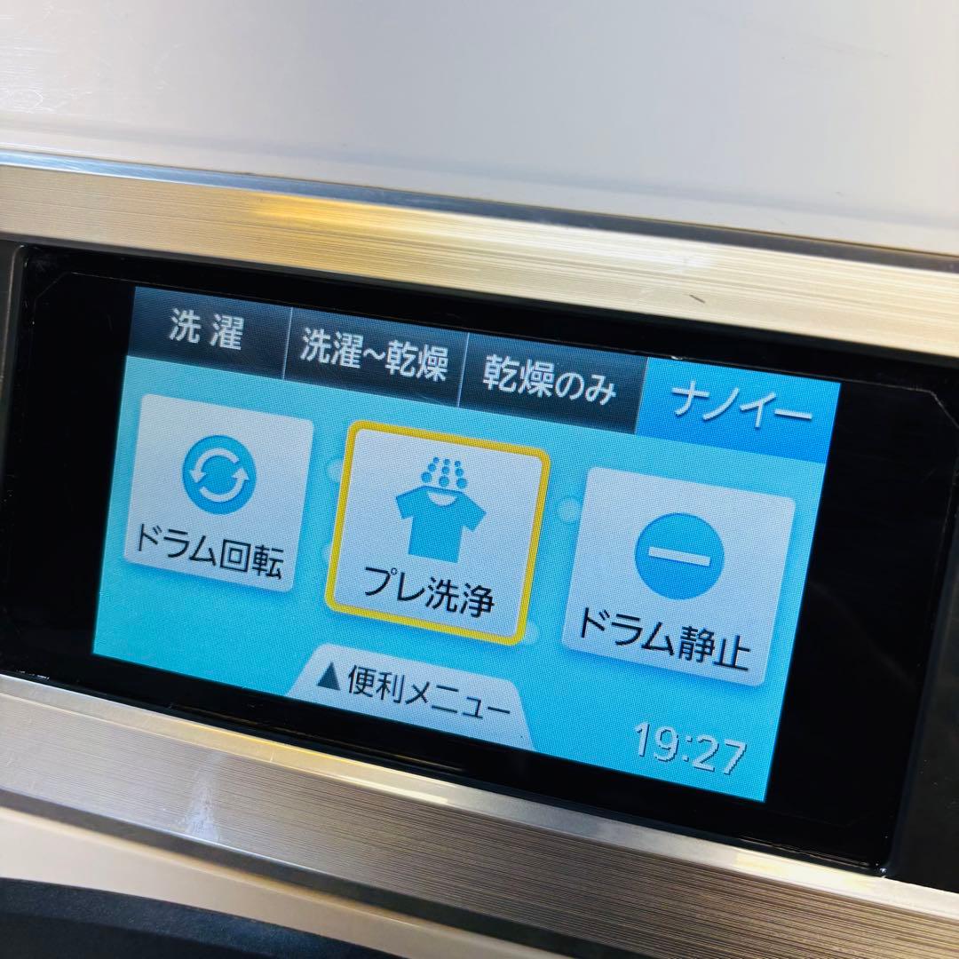 Panasonic 10kg ドラム式洗濯機 タッチモニター【地域限定配送無料】