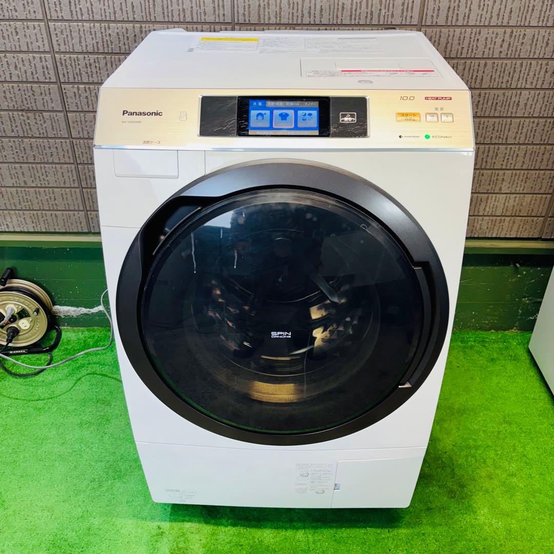 Panasonic 10kg ドラム式洗濯機 タッチモニター【地域限定配送無料】