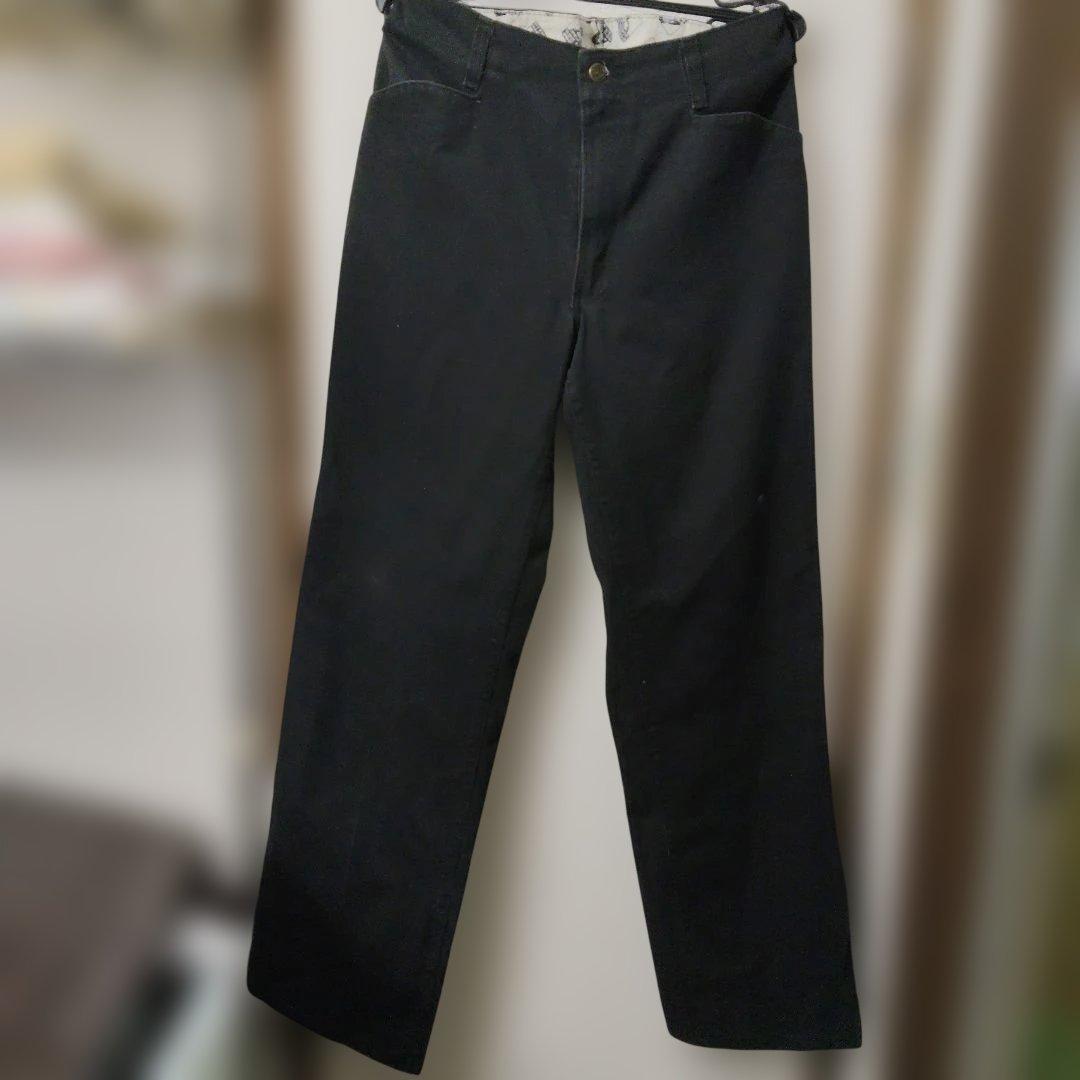 希少　黒フリスコ　BENDAVIS　ブラック ワークパンツ 34インチ