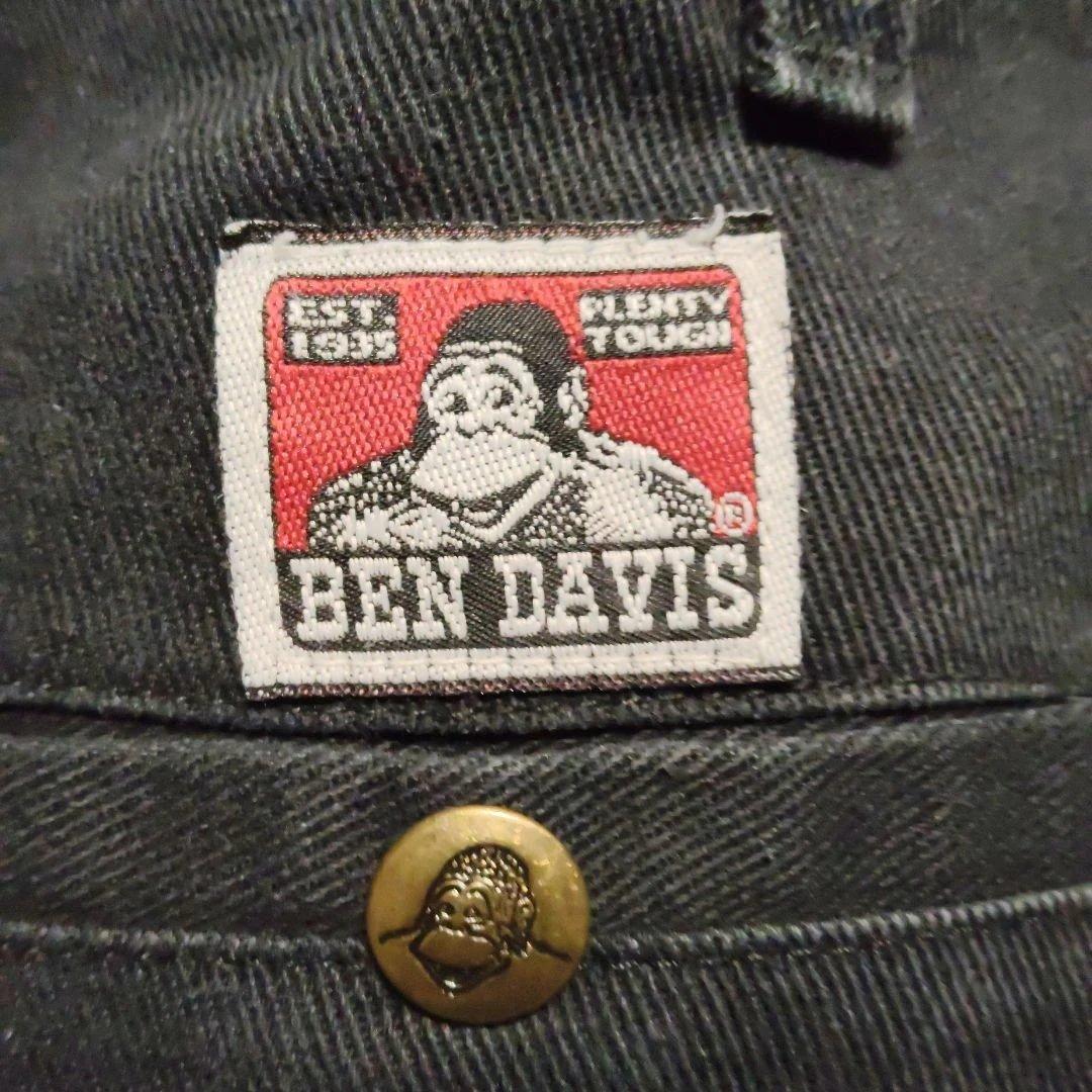 希少　黒フリスコ　BENDAVIS　ブラック ワークパンツ 34インチ