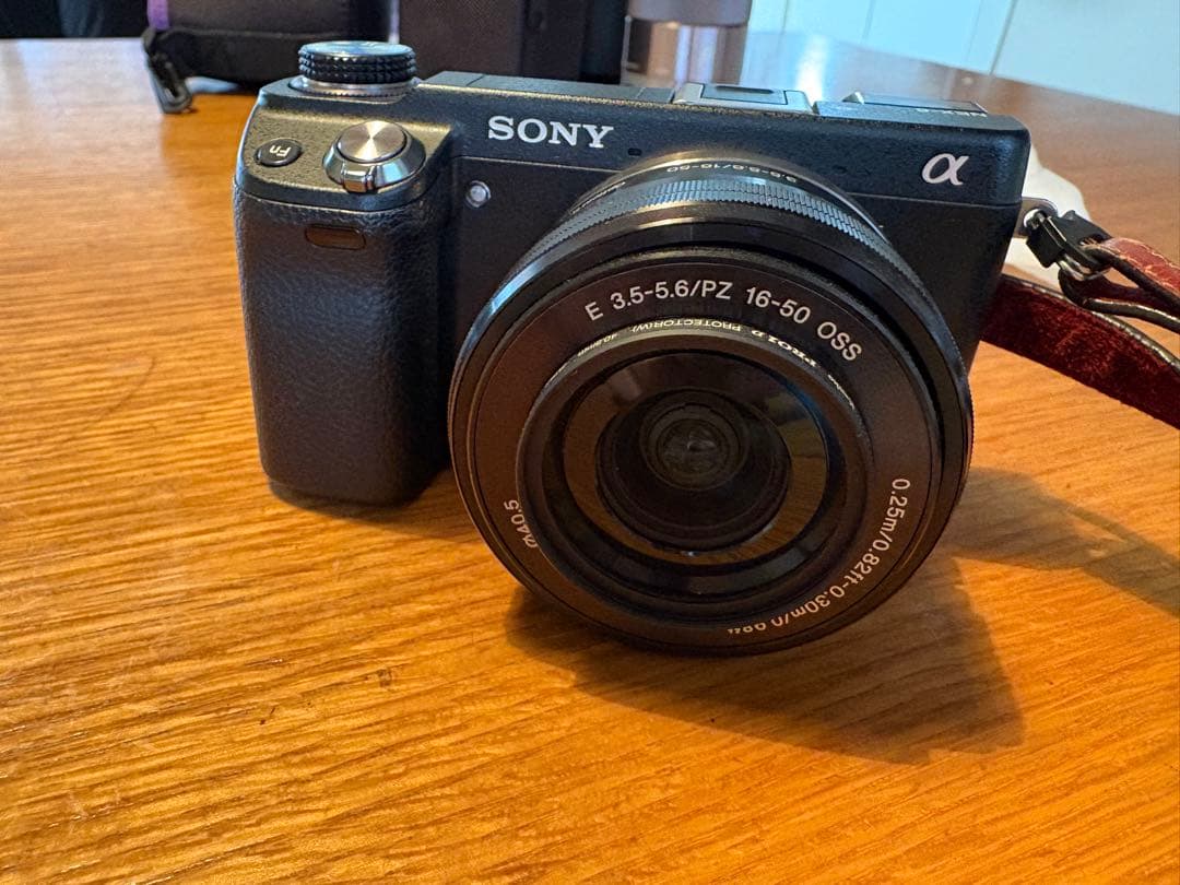 nex-6 ダブルズームGARIZカバーストラップ