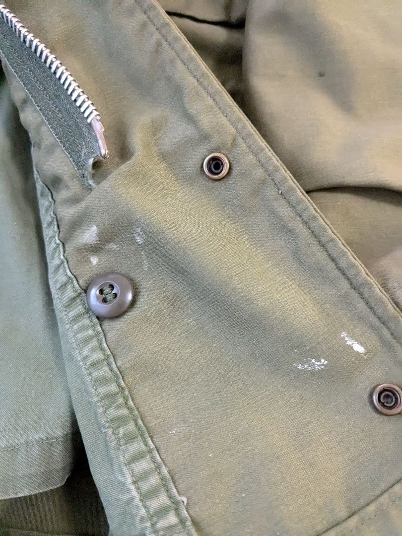 【60s】M-65 　2nd ヴィンテージ　USA製　実物　ライナー付き