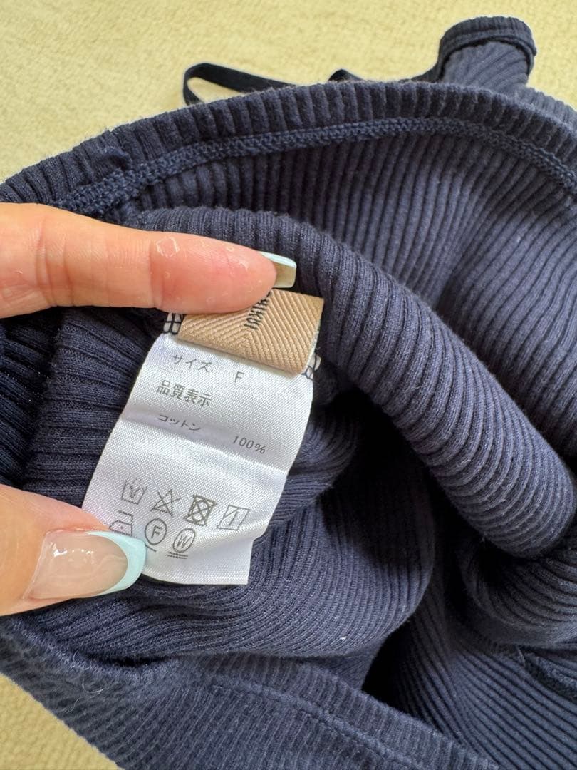 SHISHIKUI リブキャミ