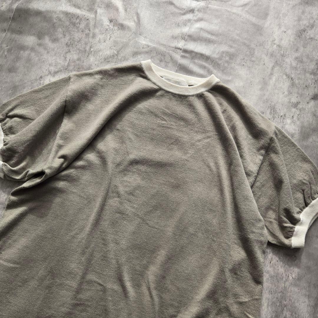 極上肌触り extreme cashmere コットンカシミヤニットTシャツ