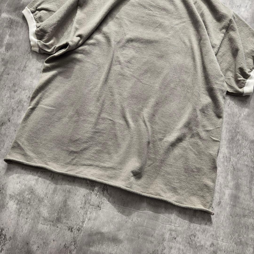 極上肌触り extreme cashmere コットンカシミヤニットTシャツ