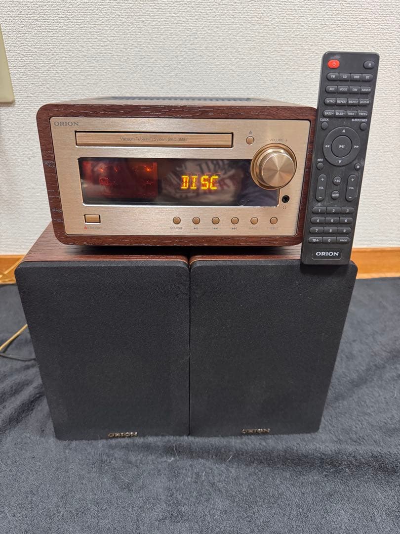 る*い様 ORION CDステレオシステム 型番 SMC-350BT リモコン付