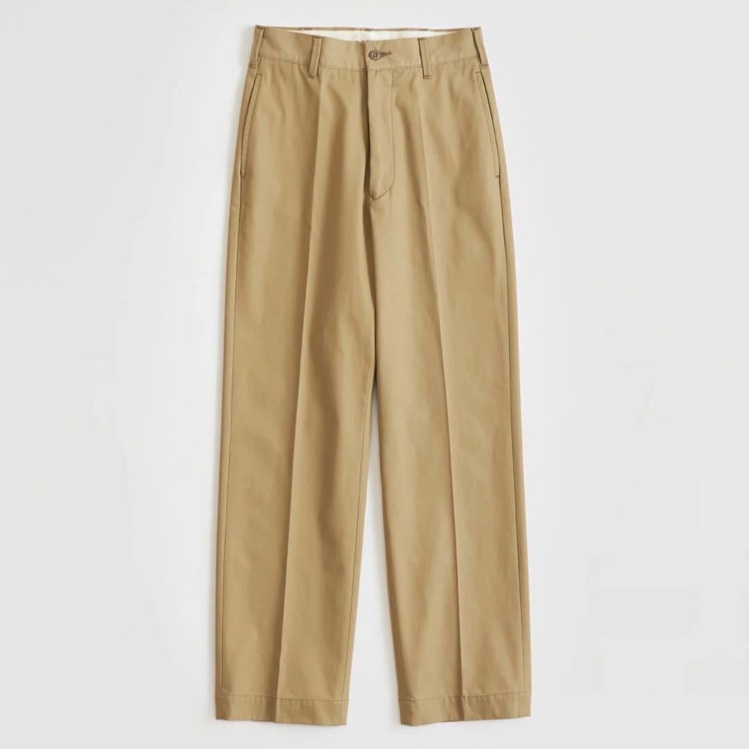 【新品】THE SHINZONE シンゾーン ウォッシュドハイウエストチノパンツ