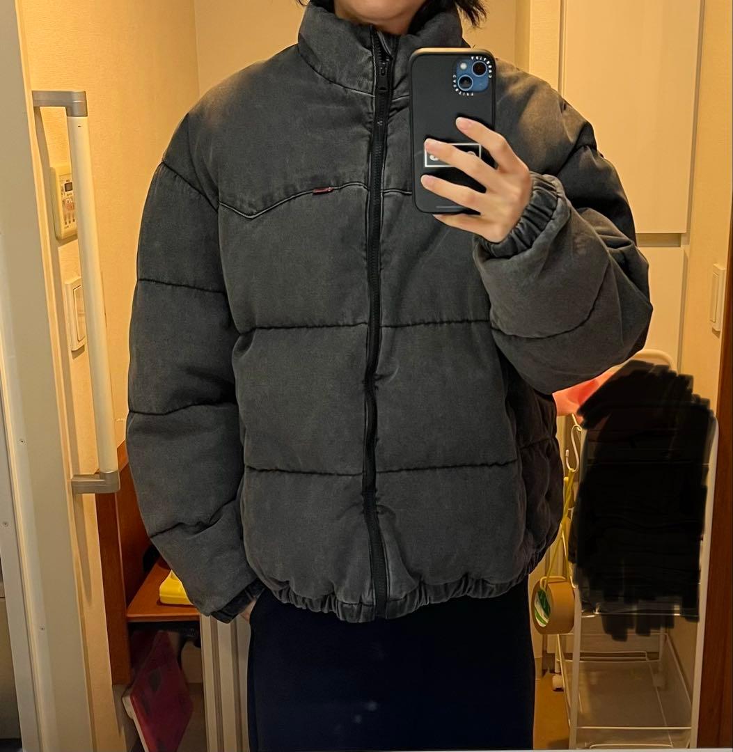 LEVI’S デニム ダウンジャケット ブラック