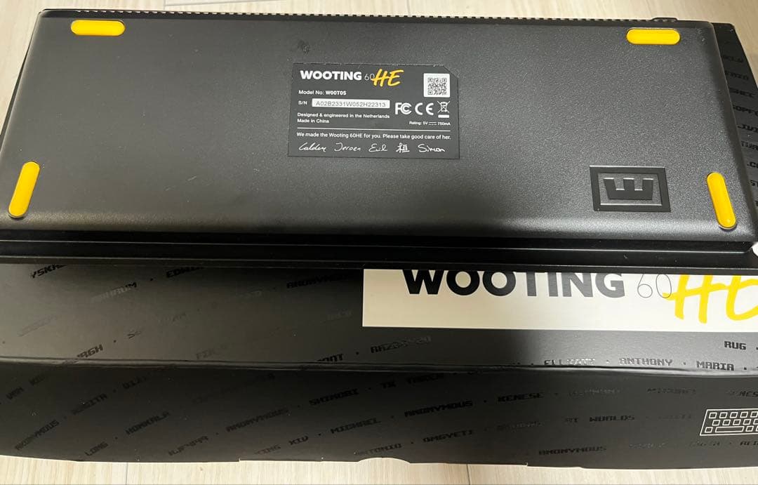 Wooting HE キーボード本体