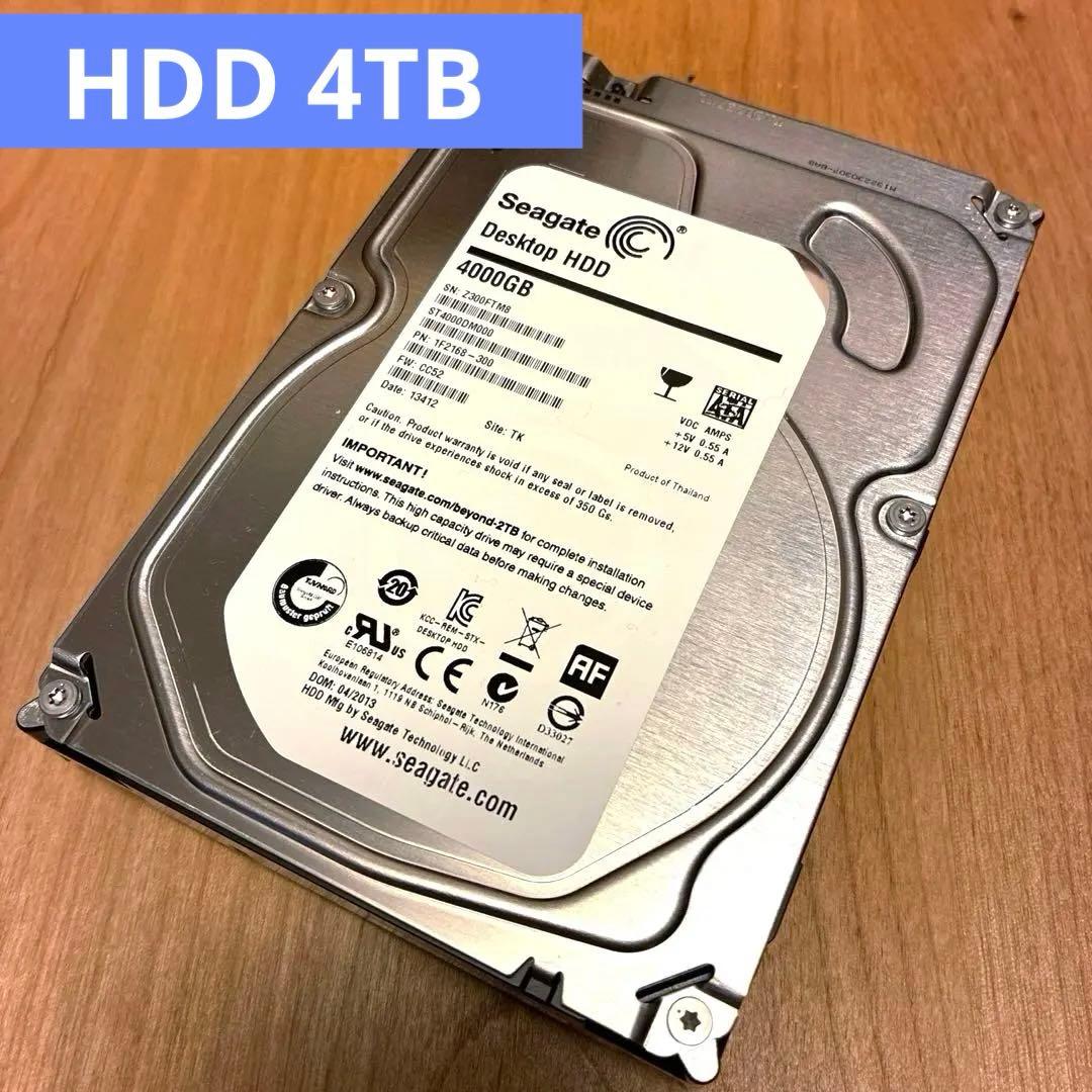 Seagate 3.5インチHDD 4TB