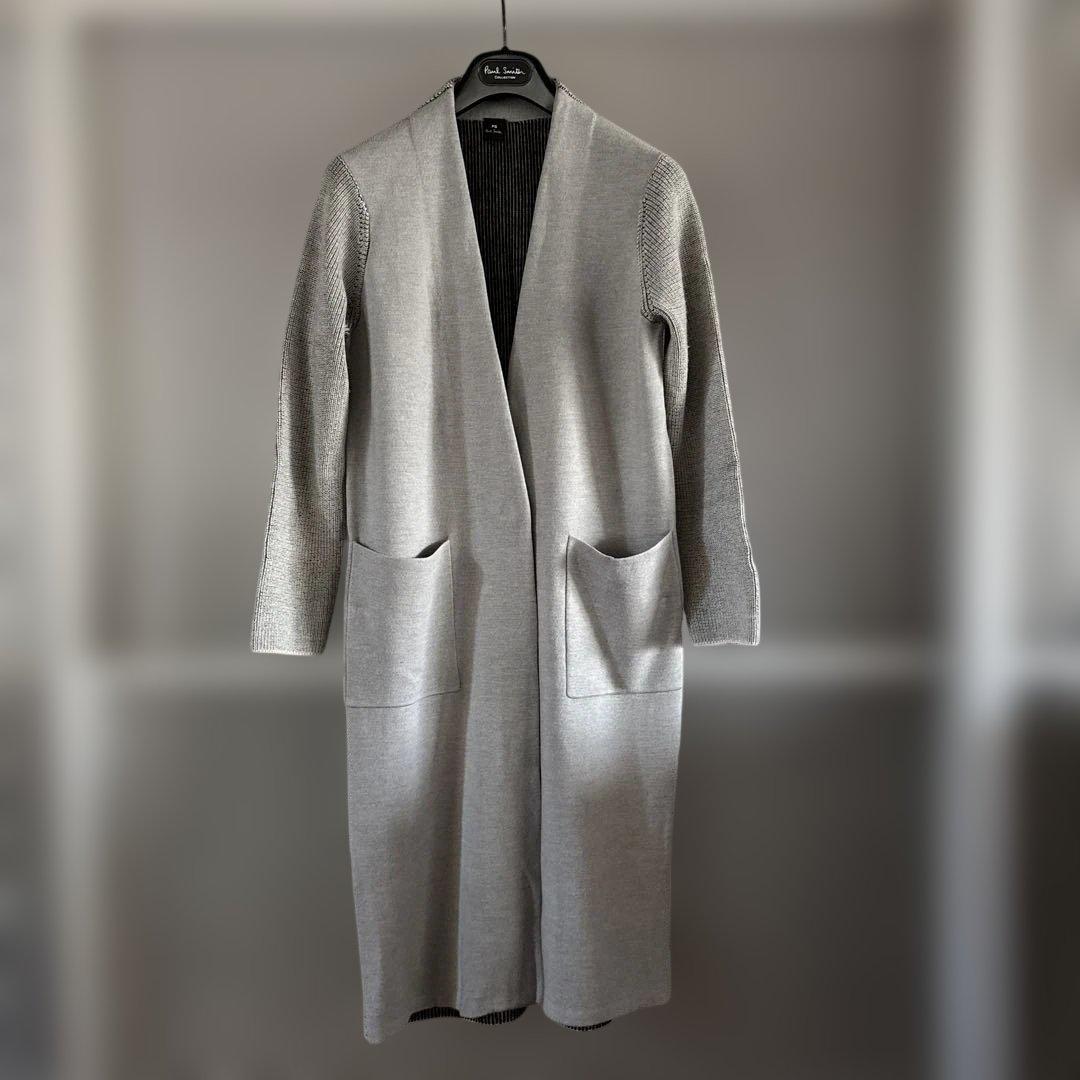 Paul Smith グレー ロングカーディガン　M