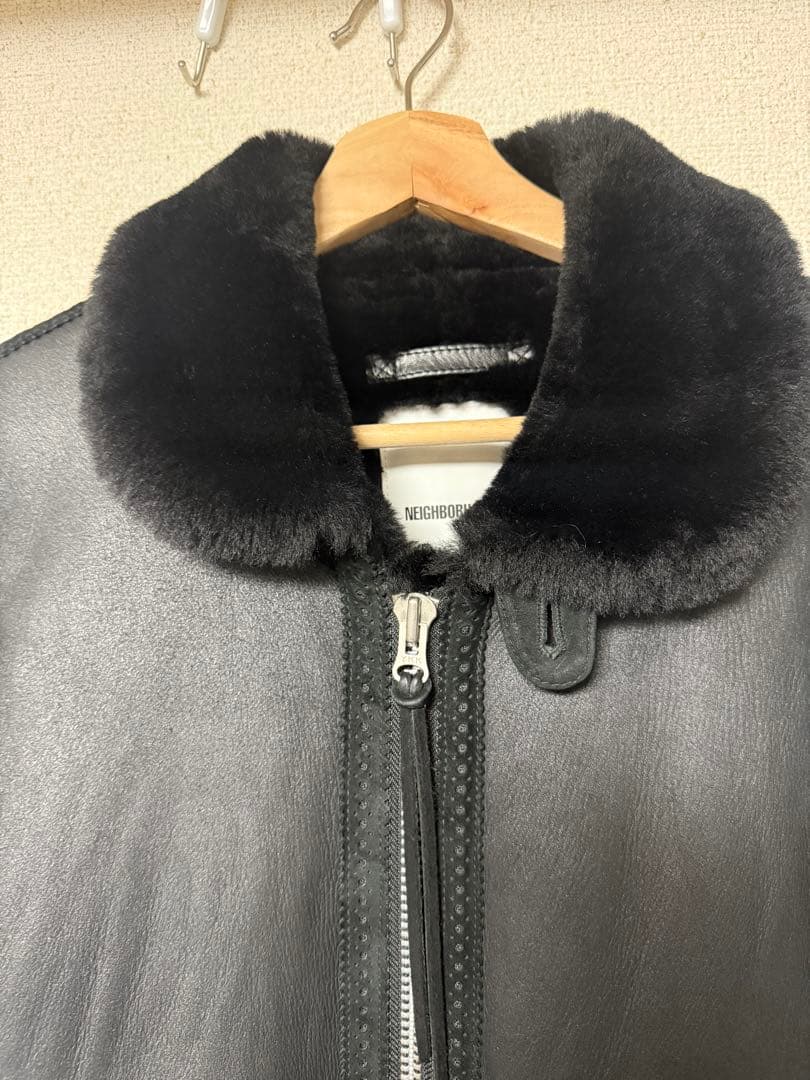 NEIGHBORHOOD ネイバーフッド B-3 M-JKT ムートン