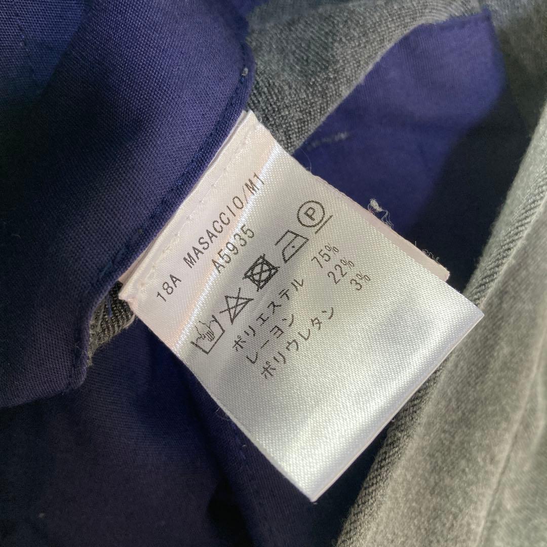giabsarchivio マサッチョ スラックス ストレッチ グレー 46 M