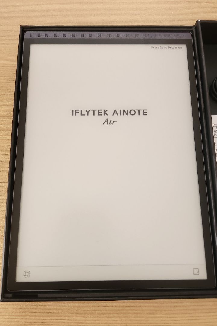 iFLYTEK AINOTE Air 本体と付属品✨