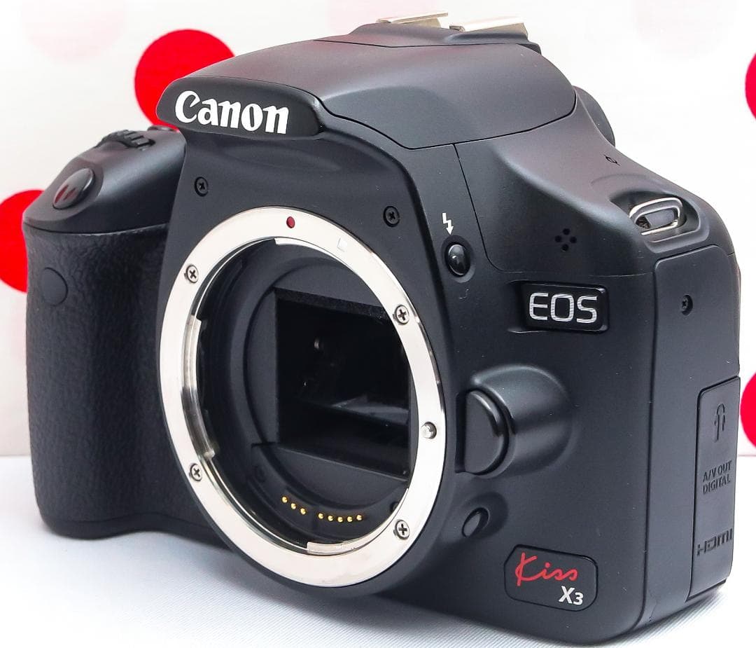 Canon kiss x3❤入門用一眼レフ❤簡単操作❤スマホ転送❤一眼レフ