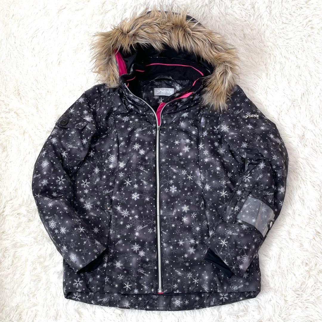 Phenix レディース XL 170中綿 防寒 調整機能付 スキーウェア 上下