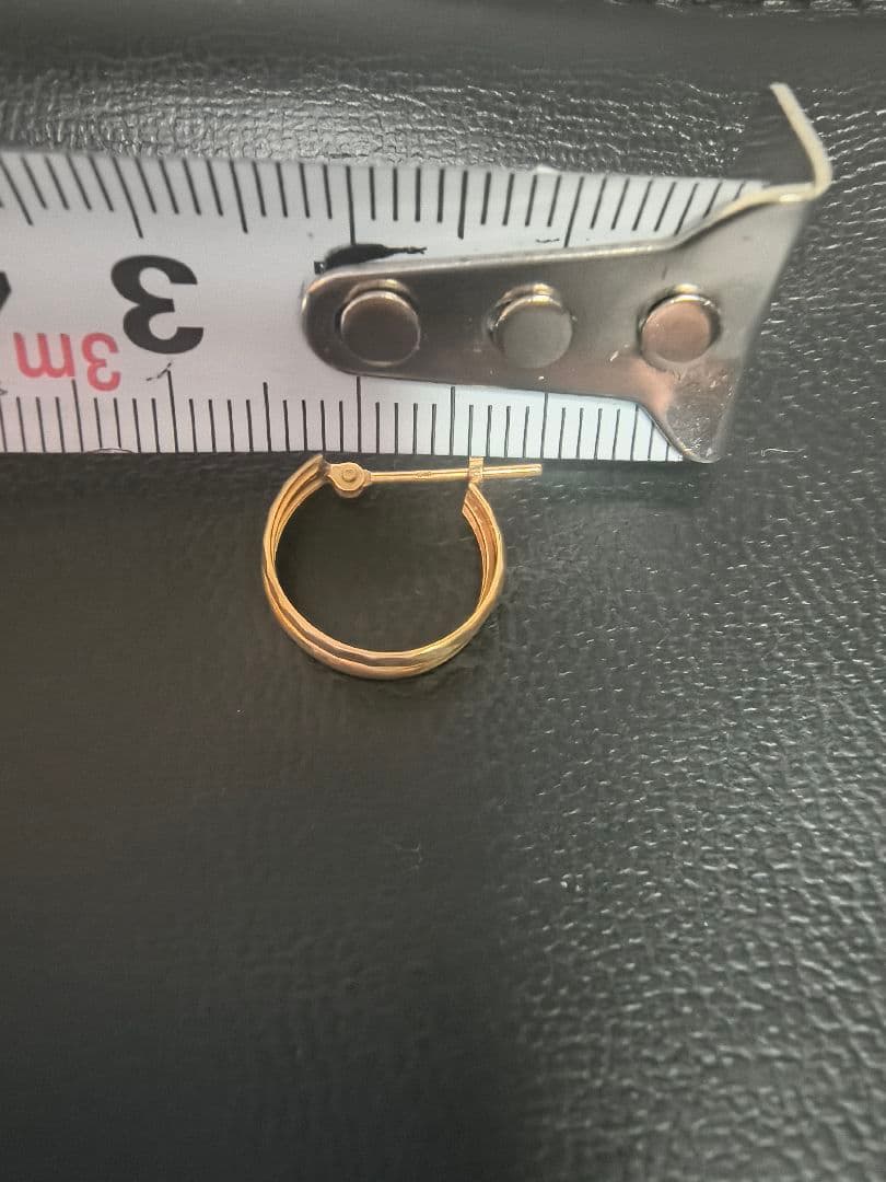 ✨K18✨刻印あり✨ピアス✨0.52g