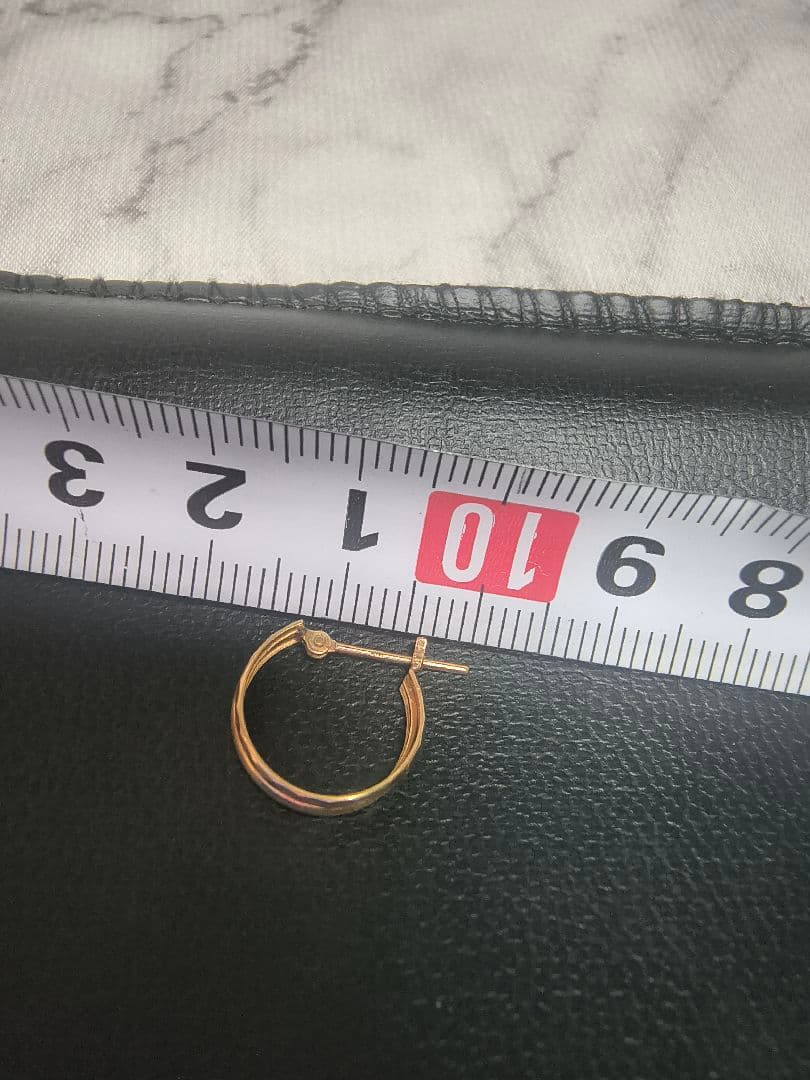 ✨K18✨刻印あり✨ピアス✨0.52g