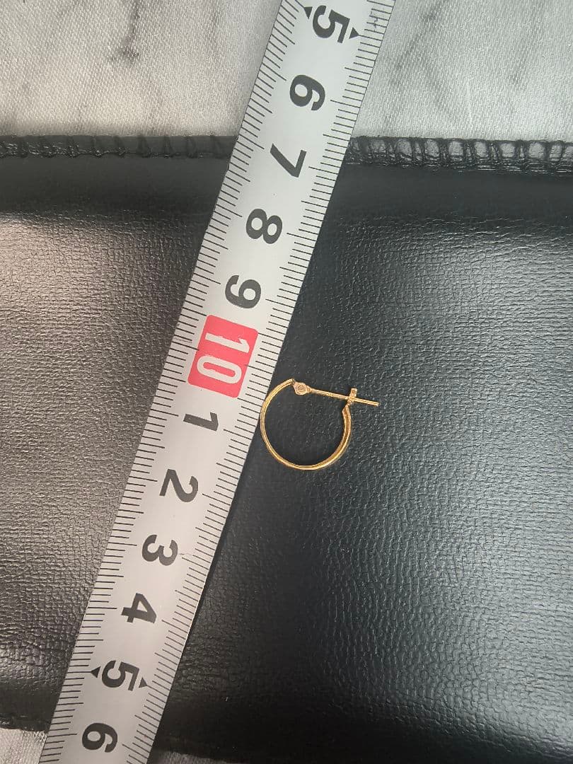 ✨K18✨刻印あり✨ピアス✨0.52g