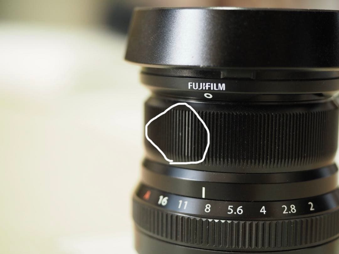FUJIFILM XF23mm F2 R WR 富士フイルム　単焦点レンズ