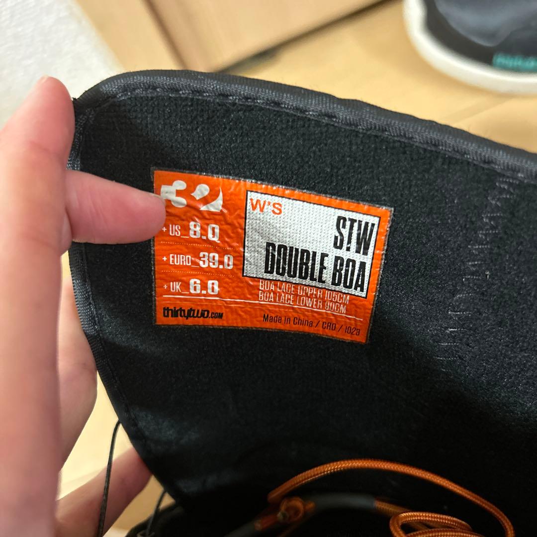 Thirty two スノーボードブーツ ブラック 25cm 昨シーズン