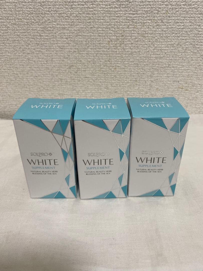 ソルプロプリュスホワイト 30粒　3個