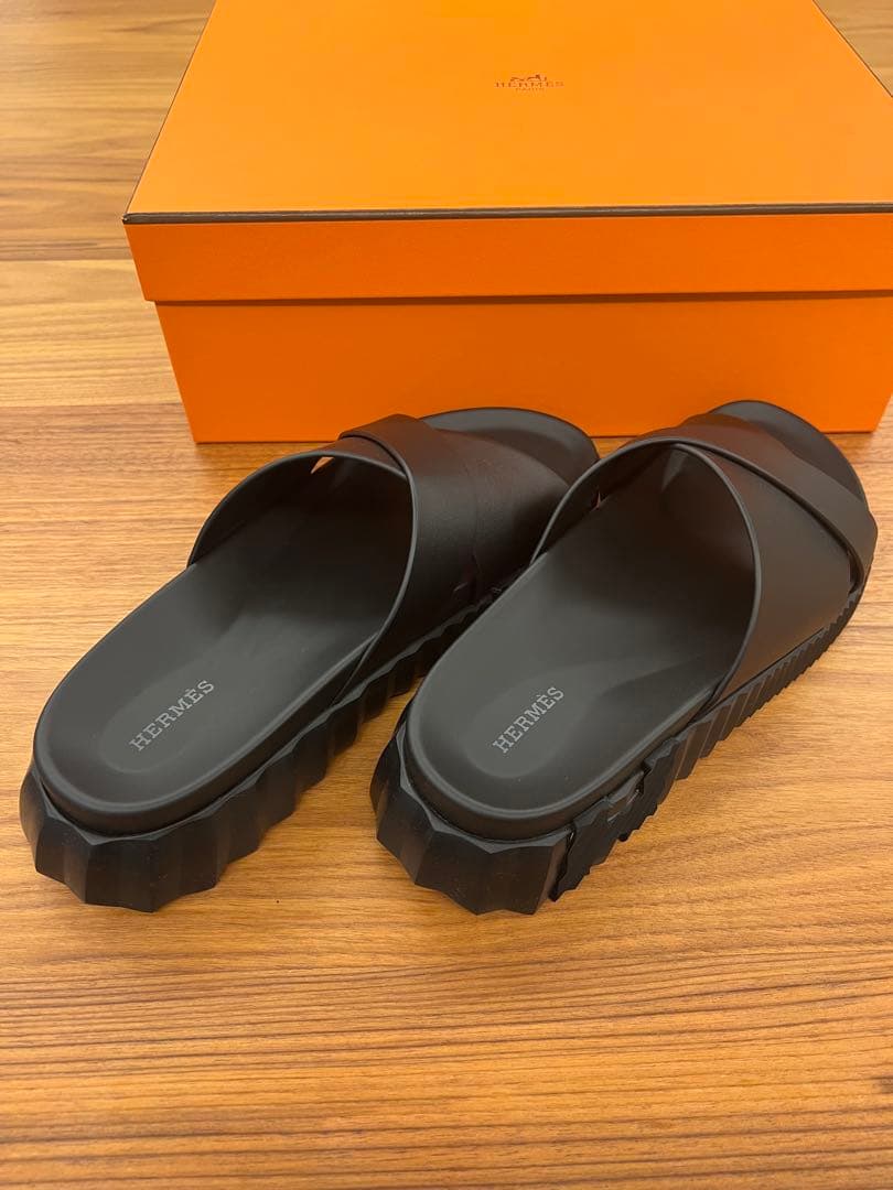 新品　HERMES サンダル　インフラ