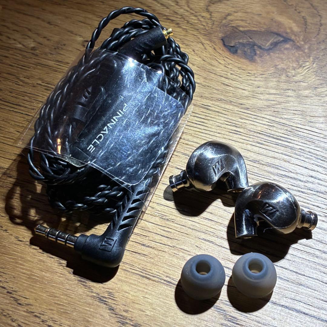 Pinnacle P1 ダイナミックドライバー1基 MMCXリケーブル可