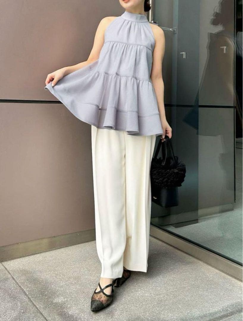 LILYBROWN アメスリティアードブラウス