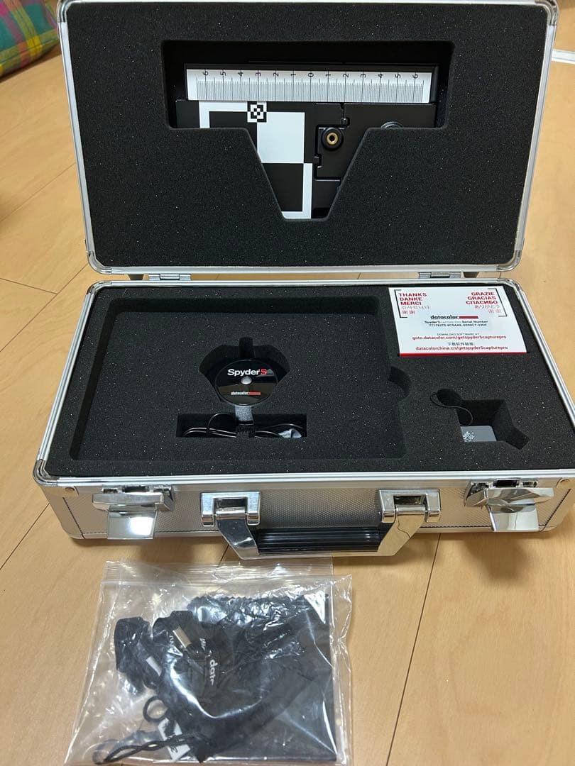 【ほぼ未使用品】Datacolor Spyder5 CAPTURE PRO