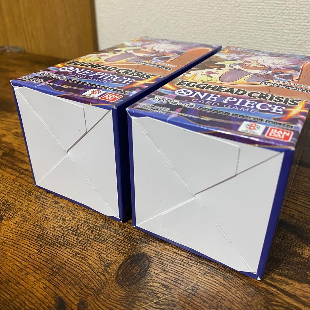 ワンピースカード EB-04 エッグヘッドクライシス テープ付き ２BOX