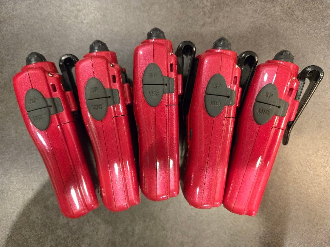 【KENWOOD】ケンウッドDEMITOSSUBZ-LM20トランシーバー×5点