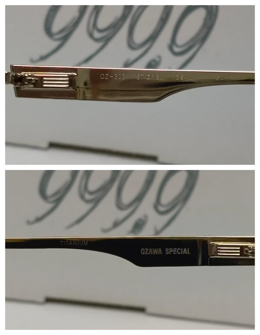 【完売！】フォーナインズ小沢仁志コラボサングラスOZ-302人気シルバー日本統一