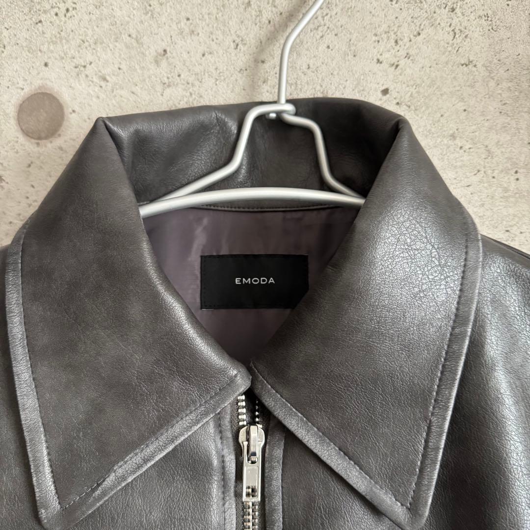 EMODA ヴィンテージライクオーバーブルゾン