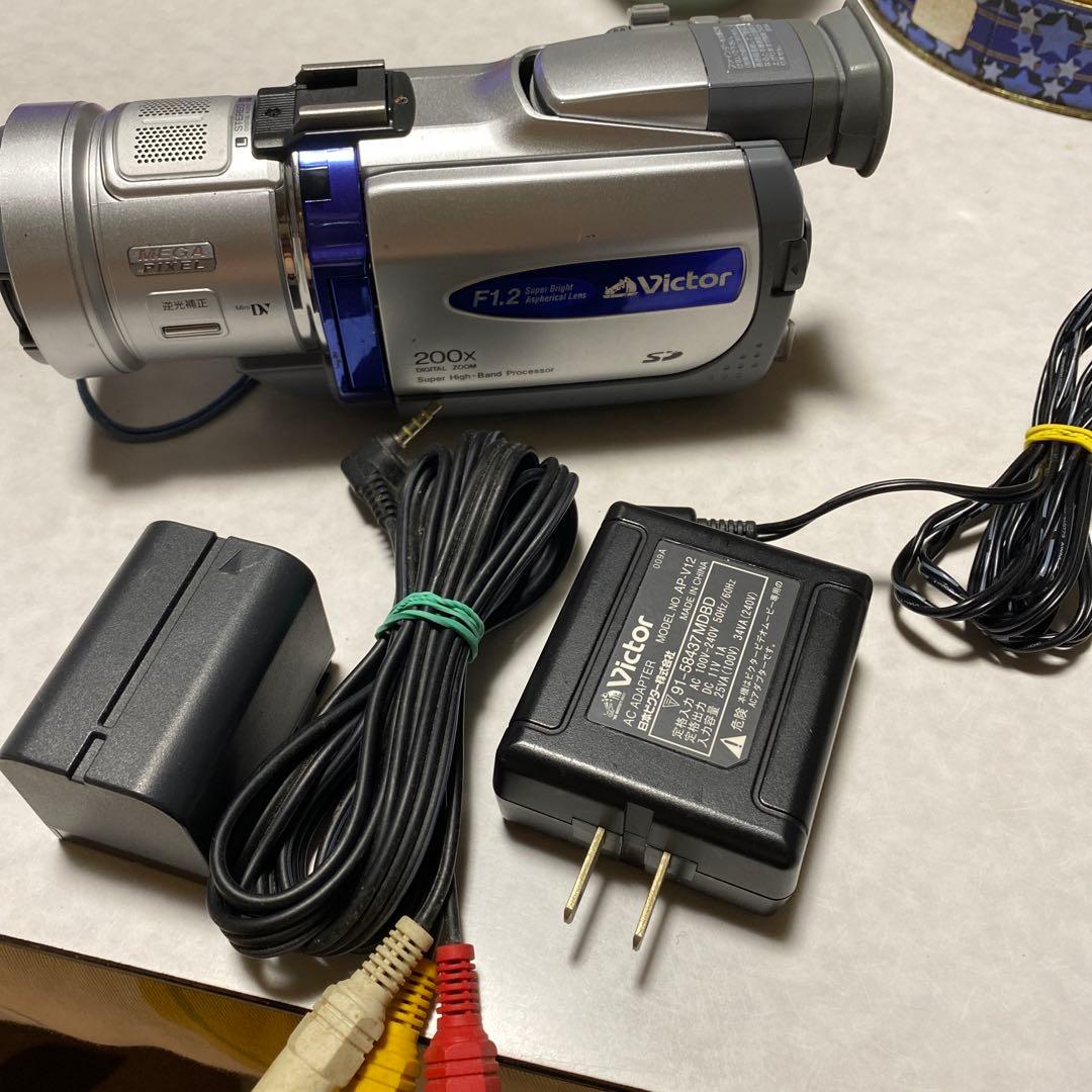 Victor miniDVビデオカメラ GR-DV900K ⑥