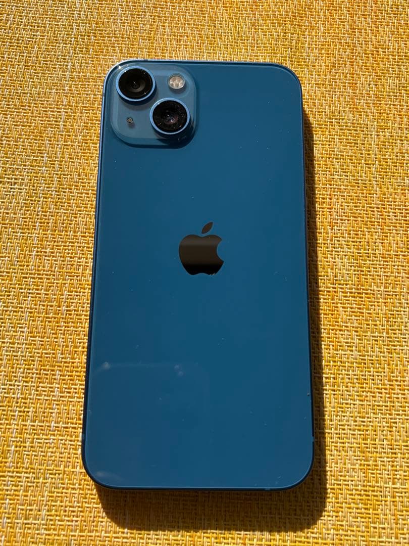 【美品】iPhone 13 ブルー 純正バッテリー 256GB