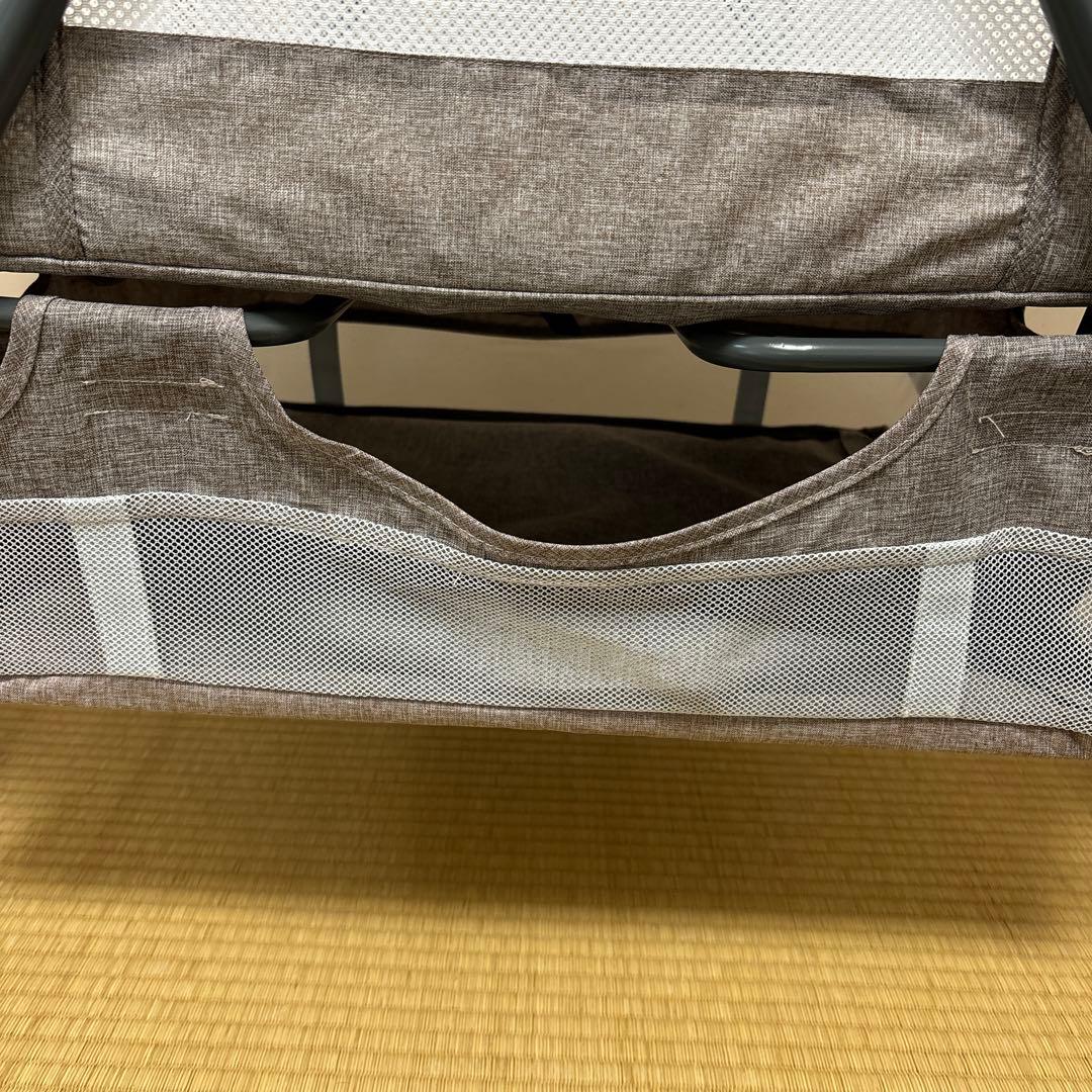 ベビーベッド　折りたたみ式　添い寝