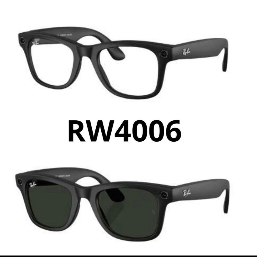 レイバンメタ　Ray-Ban WAYFARER RW4006 マットブラック