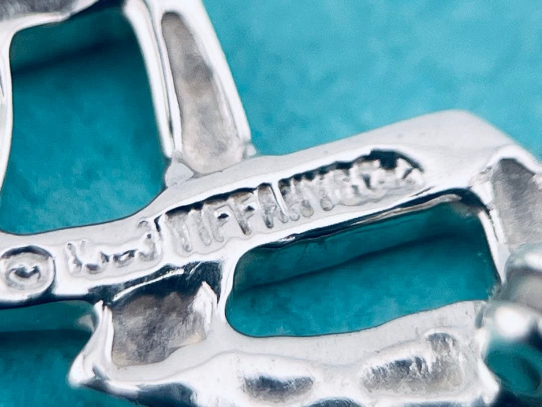 c933 ティファニー　パロマ・ピカソ　ラブ&キス　ブローチ　シルバー　925