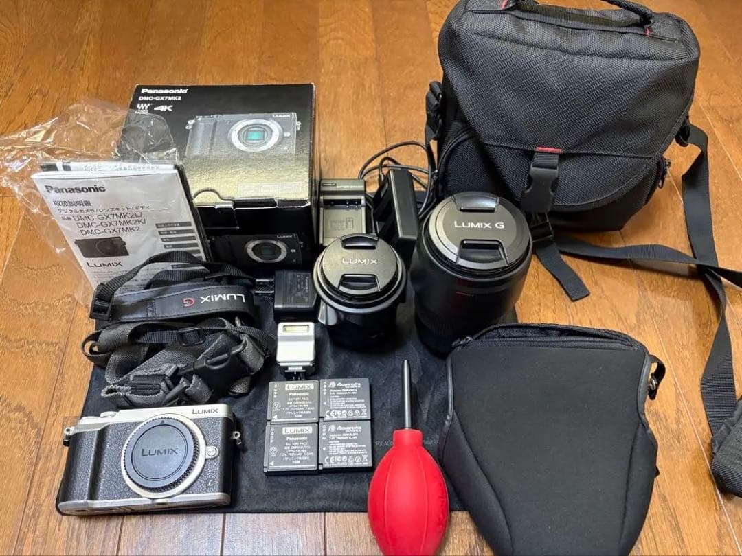 〈 最安値〉DMC-GX7MK2　ミラーレスカメラ　セット✨