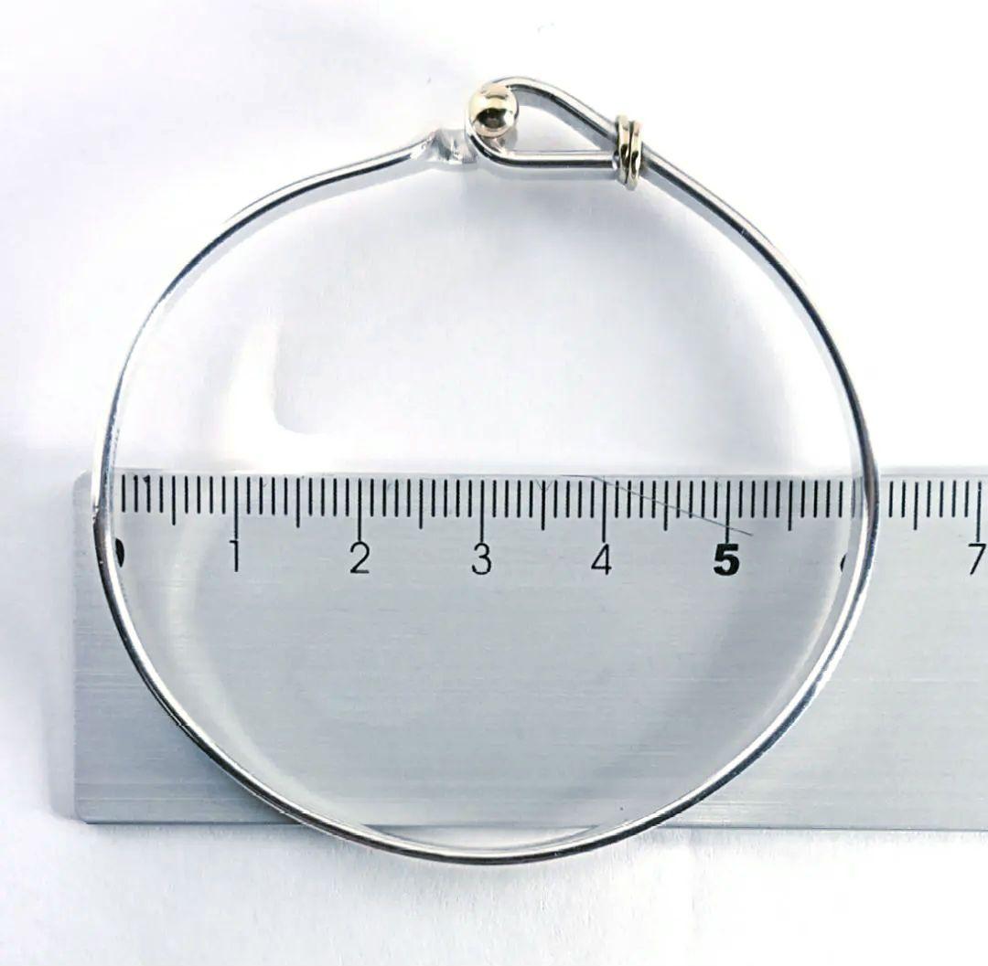 TIFFANY&Co. ティファニー フック＆アイ バングル シルバー 18K