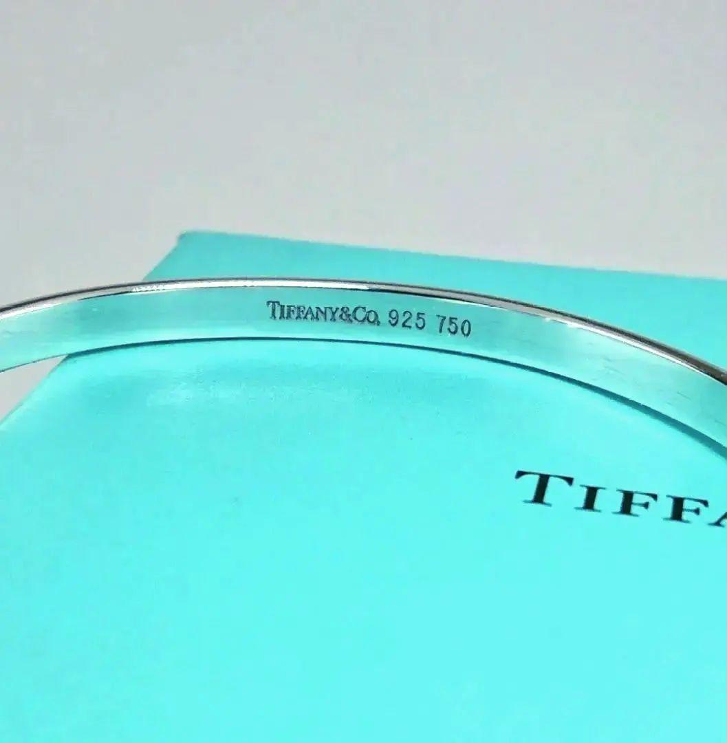 TIFFANY&Co. ティファニー フック＆アイ バングル シルバー 18K