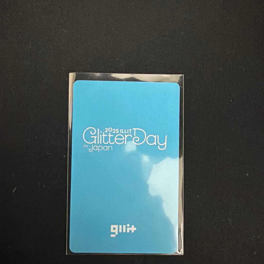 ILLIT モカ GLITTER DAY 会場限定 FC トレカ 모카 MOKA